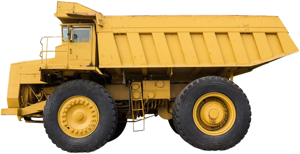 big yellow truck